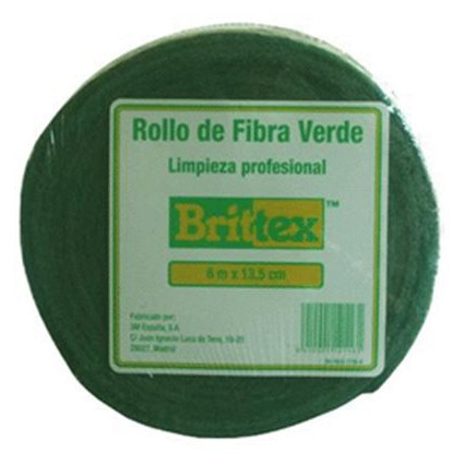 BRITEX ROLLO FIBRA VERDE 6MT X 135MM
