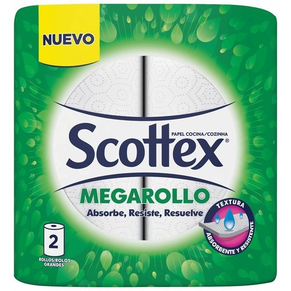 SCOTTEX COCINA MEGAROLLO 2U