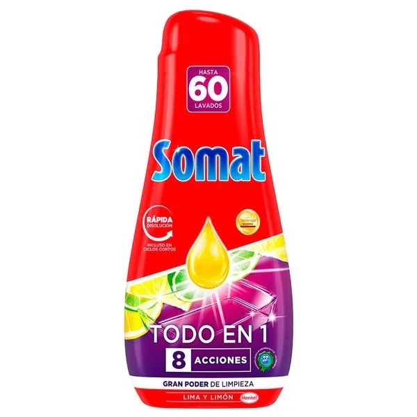 SOMAT GEL TODO EN 1 LIMA LIMON 60D