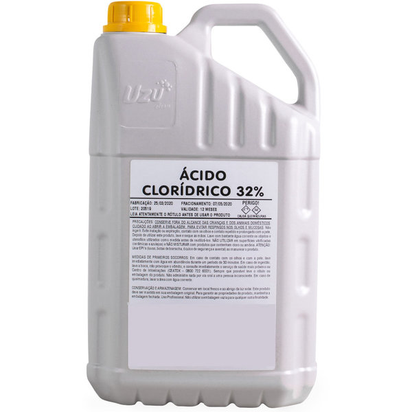 ACIDO CLORHIDRICO  5L 32%           QP