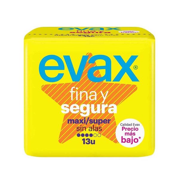 EVAX FINA Y SEGU MAXI SIN AL 13U