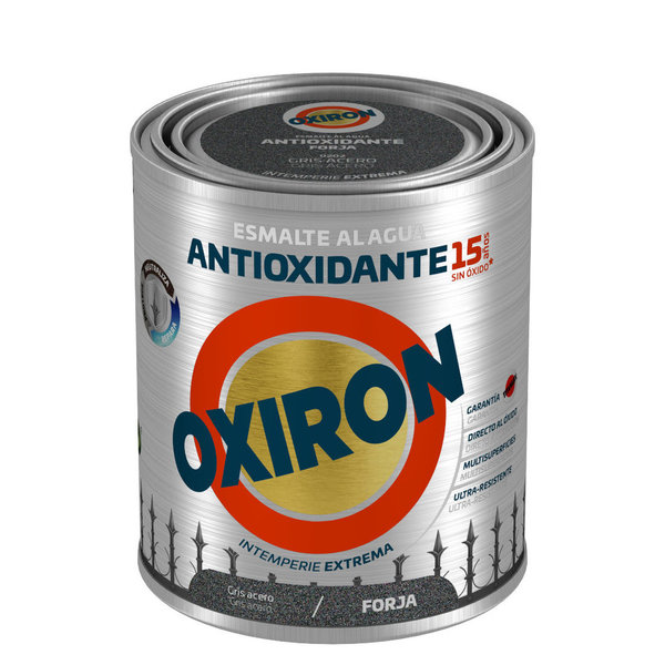 OXIRON FORJA SATINADO 4L    GRIS