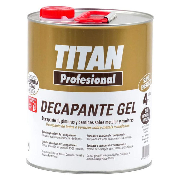 TITAN PROFESIONAL DECAPANTE GEL 4L