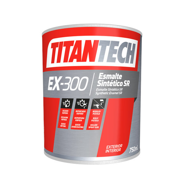 TITAN TECH EX-300 ESMALTE SR BRI BLANCO 750 817
