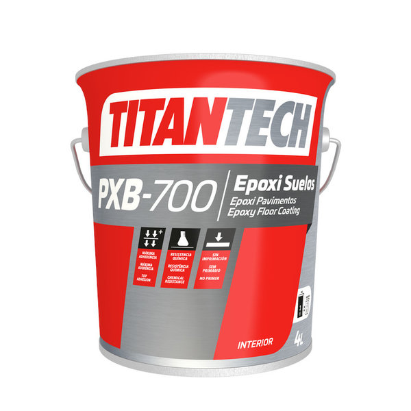 TITAN TECH PXB-700 EPOXI SUELOS BLANCO  4L 837