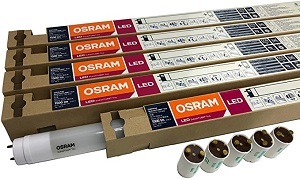 OSRAM TUBO LED  60CM 7,6W/865 c/ceb