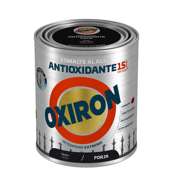 OXIRON AGUA LISO FORJA NEGRO 2,5L *15A